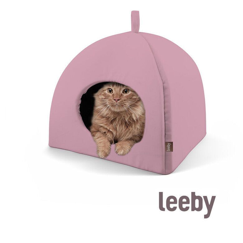 Leeby Igl&uacute; Antideslizante Rosa para gatos, , large indicador imagen numero 2
