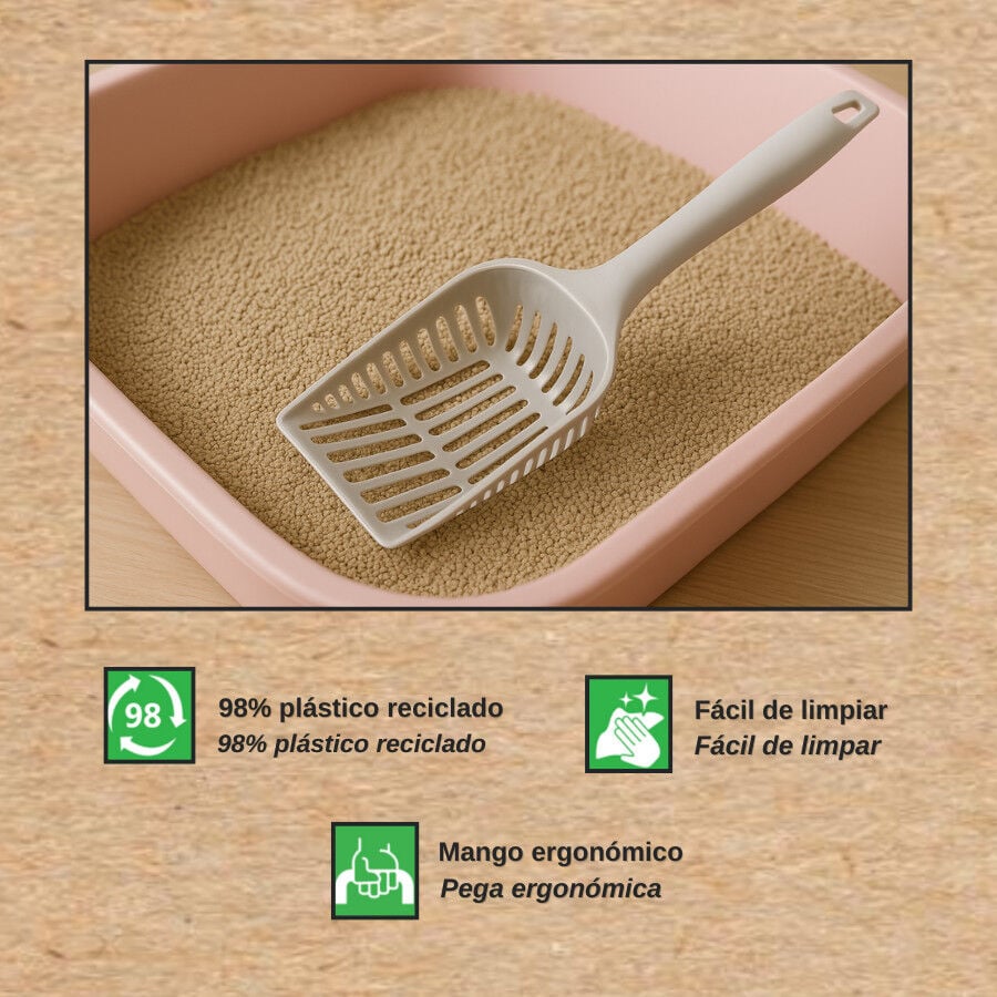 Nice Care Sanitary Scoop Pala Higi&eacute;nica Handy Max para gatos, , large indicador imagen numero 3