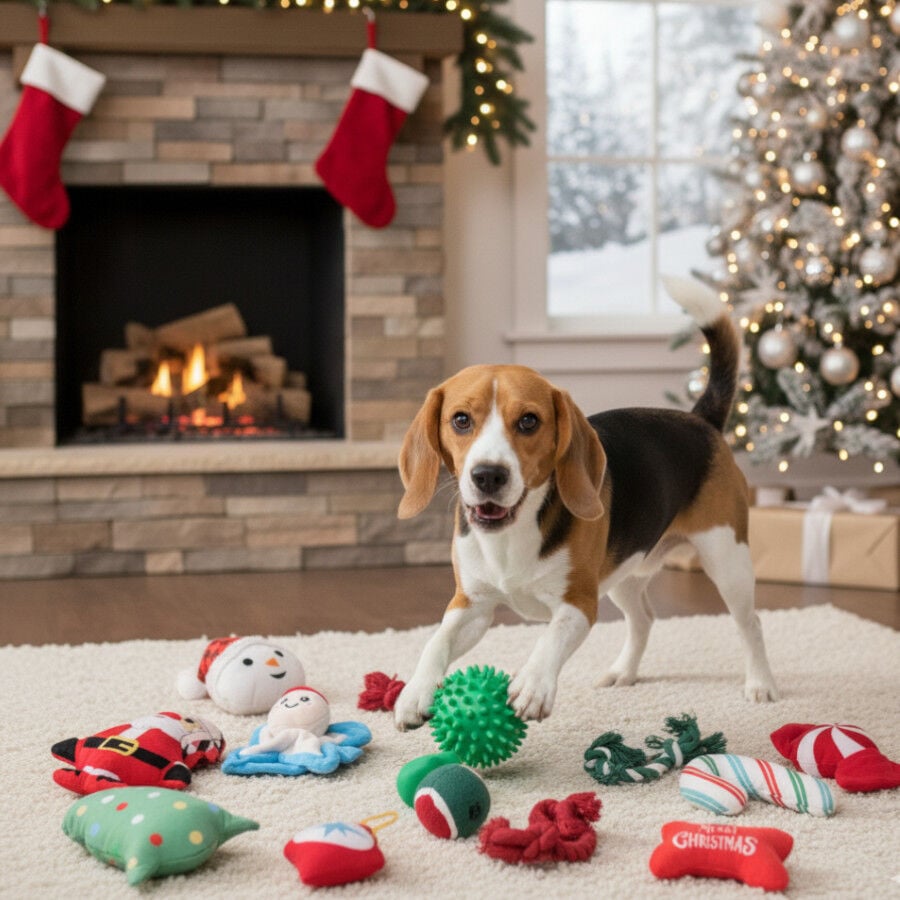 Wonder Christmas Caja Sorpresa Juguetes Navide&ntilde;os para perros, , large indicador imagen numero 3