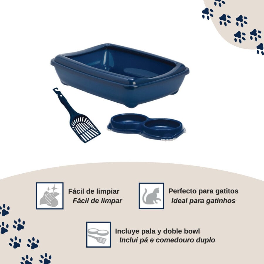Nice Care Kit Azul para Gatos, , large Imagen numero 4