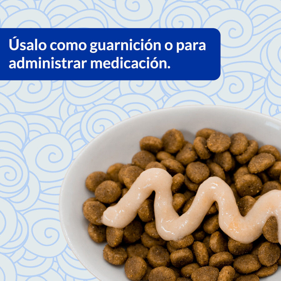4 sobres x 14 g Churu Snack Cremoso de Pollo y Cangrejo para gatos, , large indicador imagen numero 4