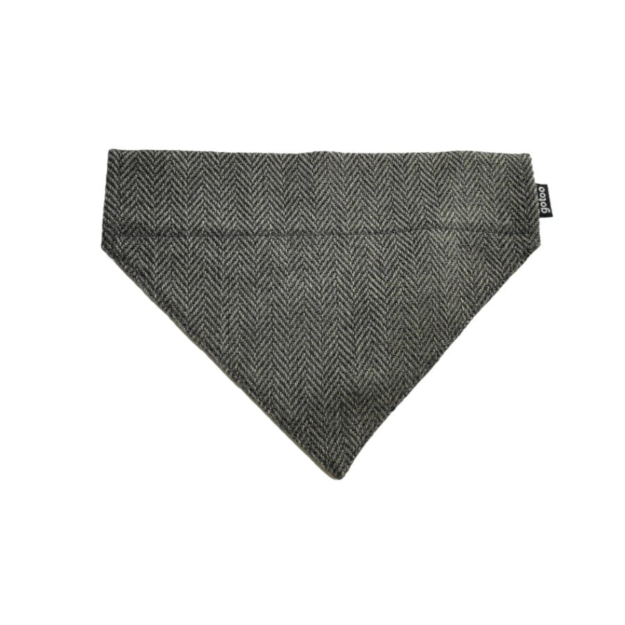 Gotoo Set Bandana y Pajarita espiga gris para perros, , large Imagen numero 3