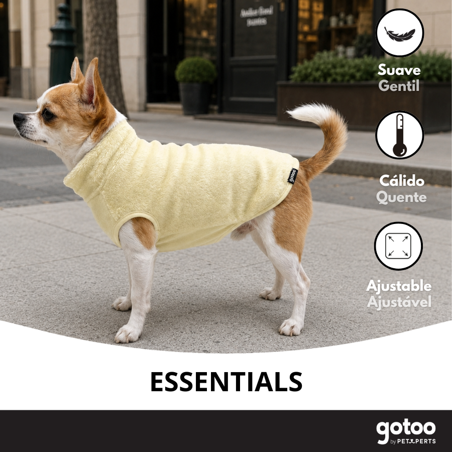 Gotoo Jersey Polar Amarillo para perros, , large indicador imagen numero 6