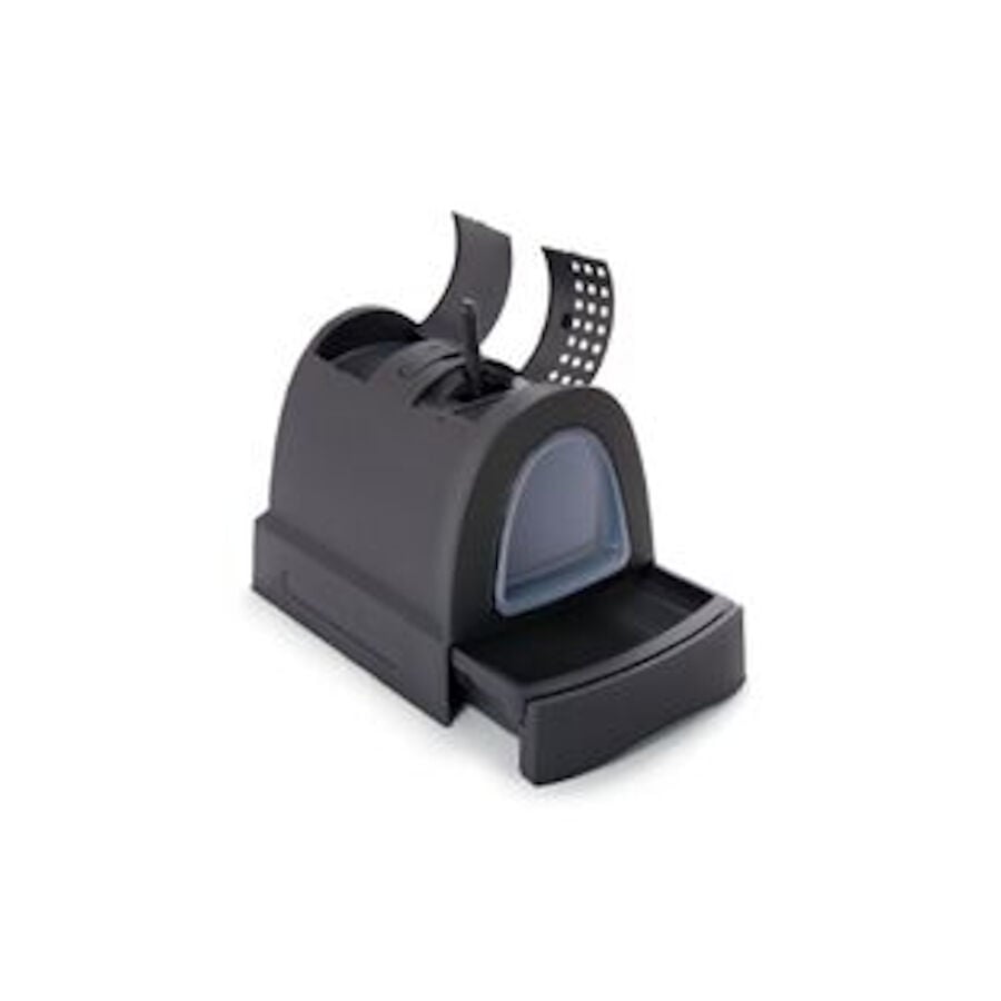 Imac Zuma Arenero Antracita para gatos, , large Imagen numero 1