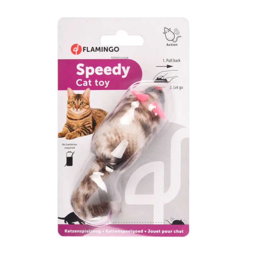 Flamingo Speedy Rat&oacute;n con Movimiento para gatos, , large indicador imagen numero 2