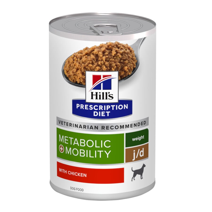 370 g Hill's Prescription Diet Canine j/d Metabolic + Mobility lata para perros, , large indicador imagen numero 1