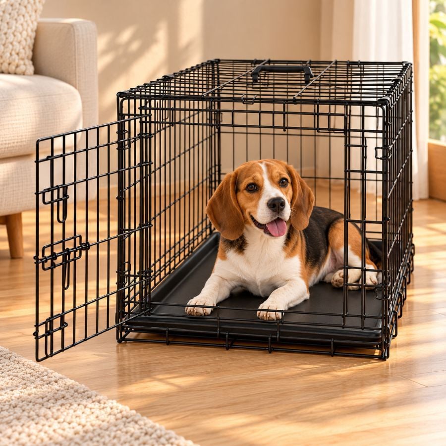 Jaula Outech de Metal para Perros, , large indicador imagen numero 1
