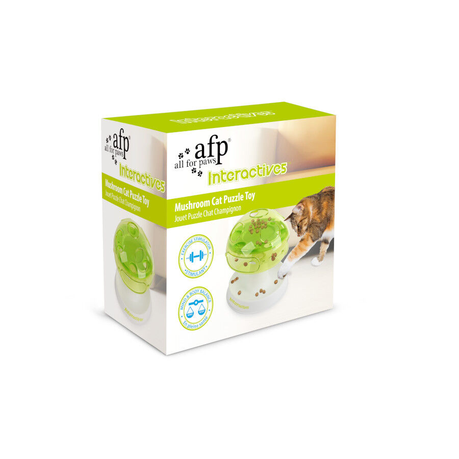 All For Paws Interactives Puzzle Mushroom para gatos, , large indicador imagen numero 4