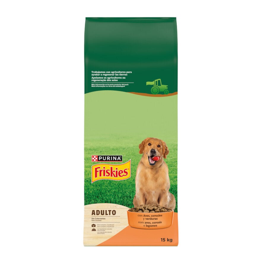 15 kg Friskies Pollo y Verduras pienso para perros , , large Imagen numero 1