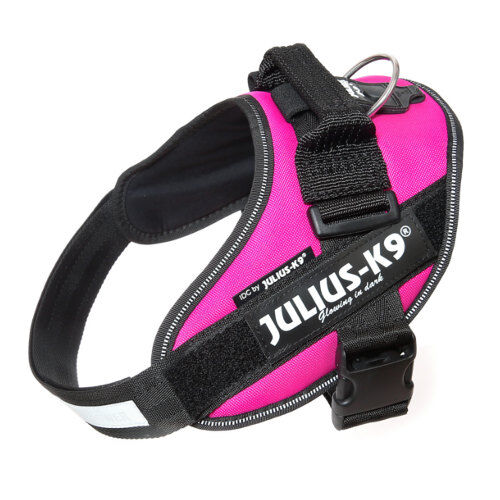 Julius K9 IDC Powair Arn&eacute;s ergon&oacute;mico fucsia para perros