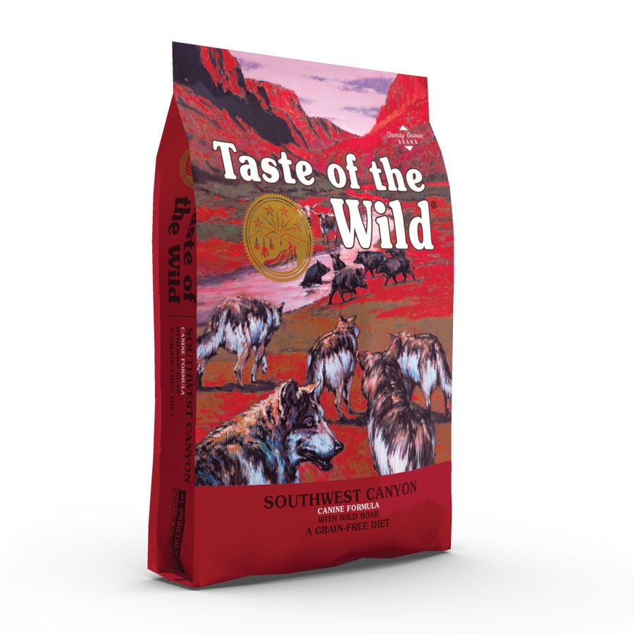 Taste of the Wild Buey y Jabal&iacute; pienso para perros
