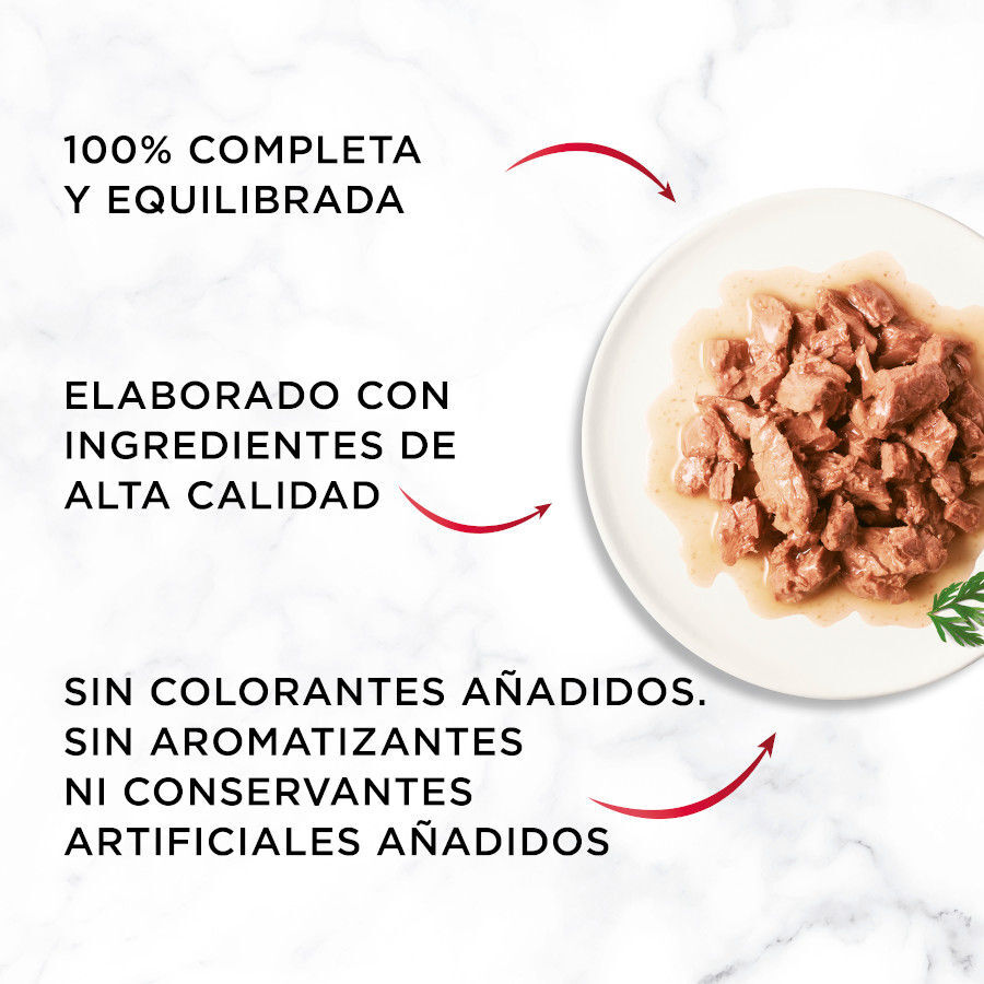 6 sobres x 50 g Gourmet Mon Petit Selecci&oacute;n Pescados en salsa sobre para gatos, , large Imagen numero 6