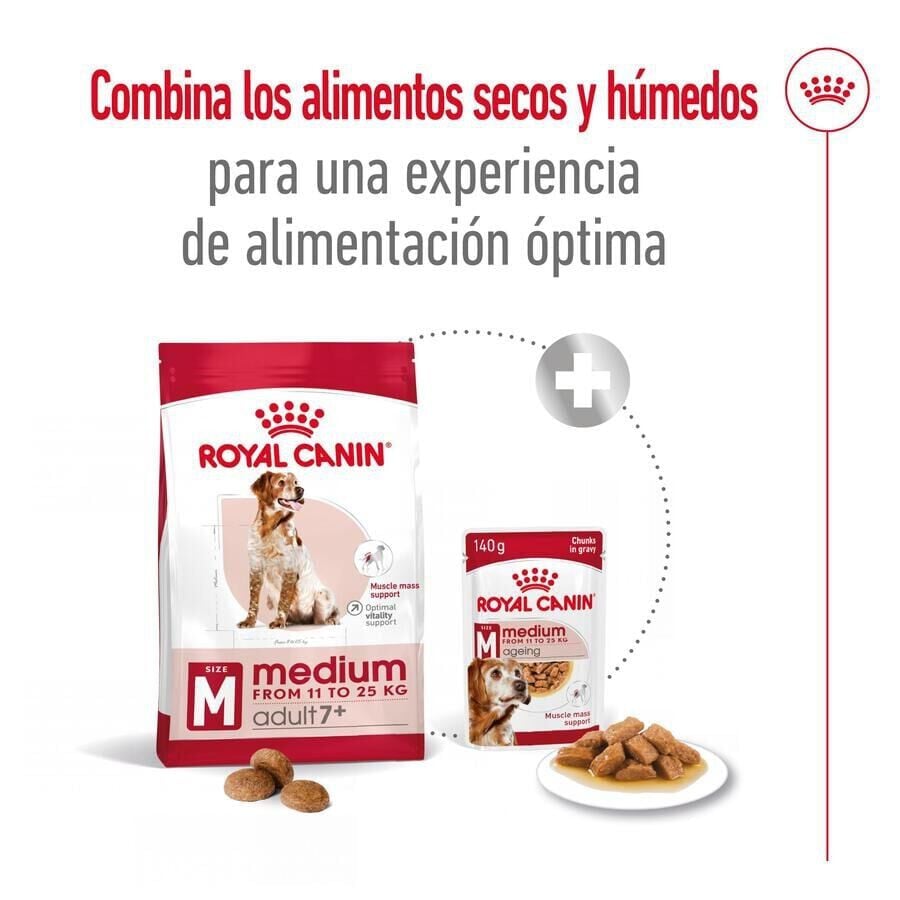 15 kg Royal Canin Medium 7+ Adult pienso para perros senior, , large indicador imagen numero 2