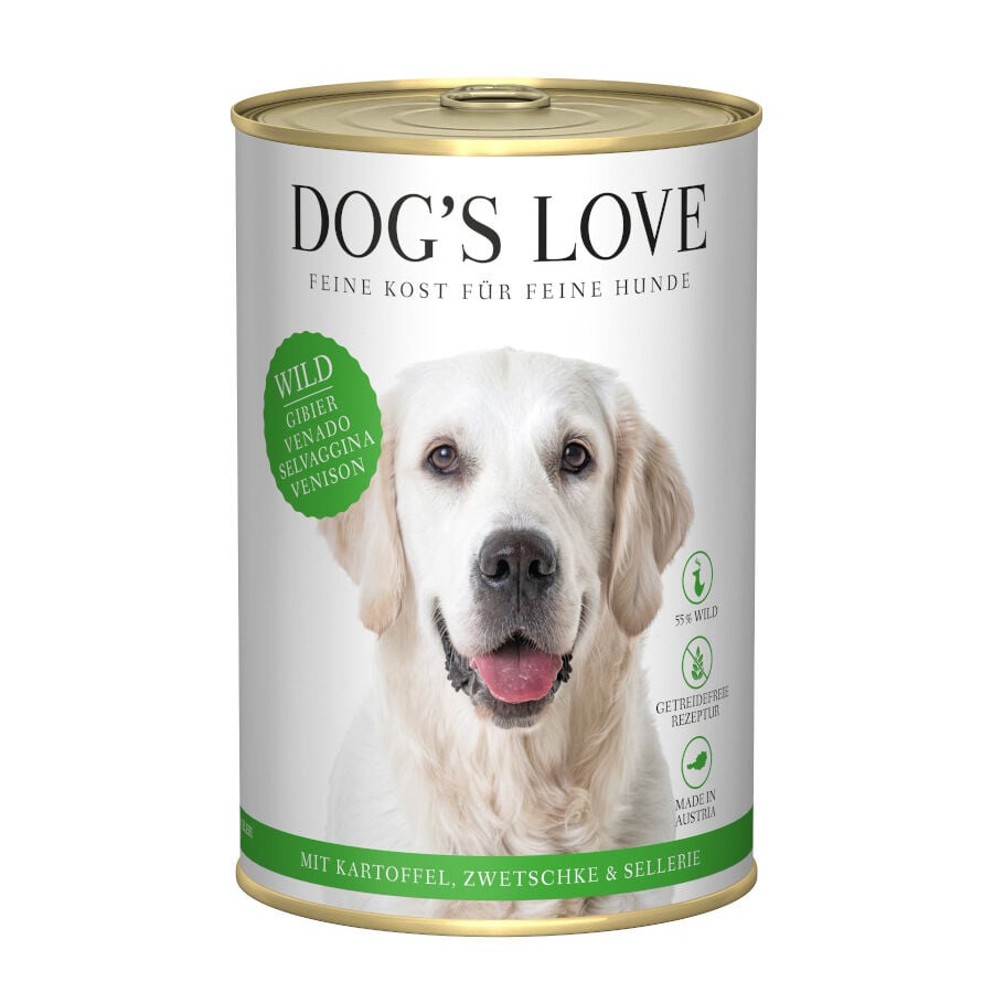 400 g Dog's Love Adulto Venado lata para perros, , large Imagen numero 1