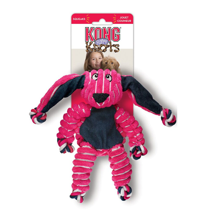Kong Floppy Knots Conejo de Peluche para perros, , large indicador imagen numero 1