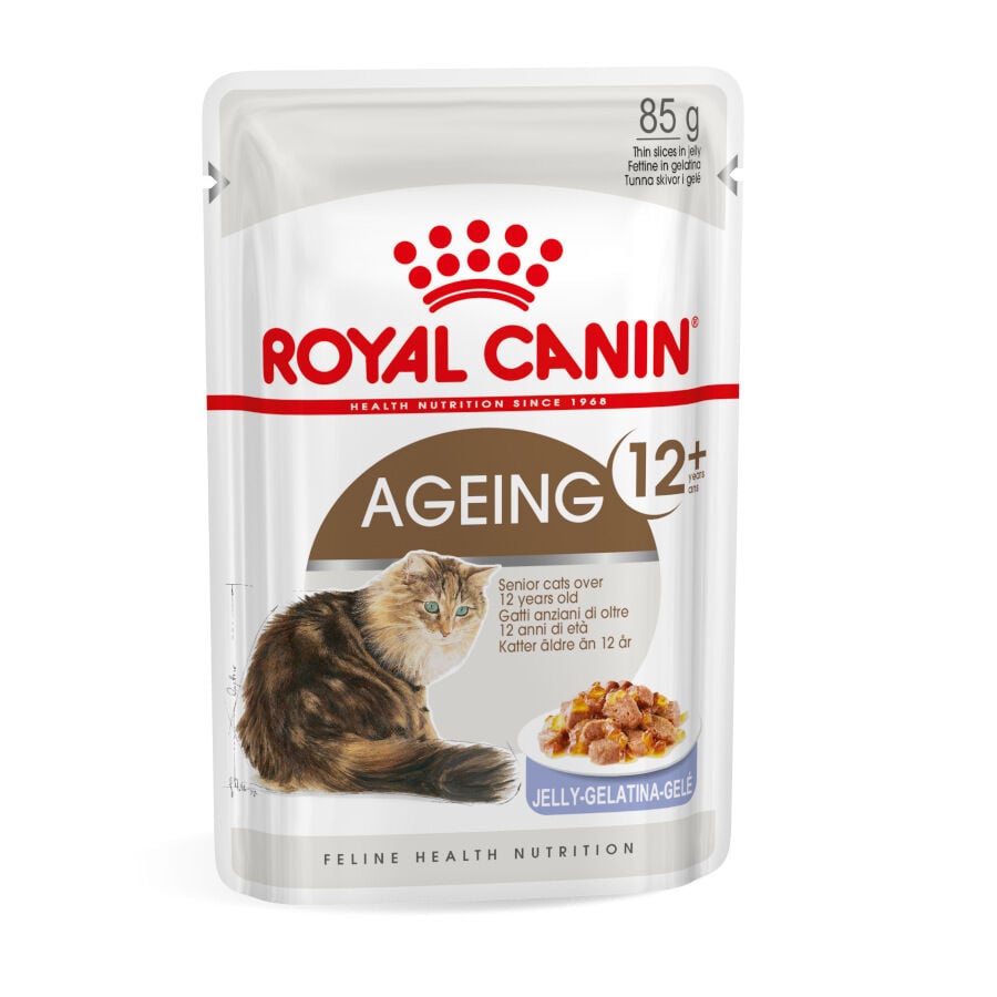 85 g Royal Canin Ageing 12+ gelatina sobres para gatos&nbsp;senior, , large indicador imagen numero 1