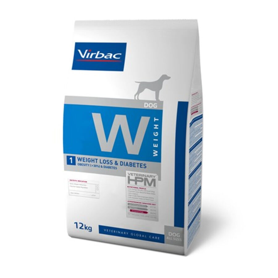 12 kg Virbac Weight Loss Diabetes HPM Pienso para perros, , large Imagen numero 1