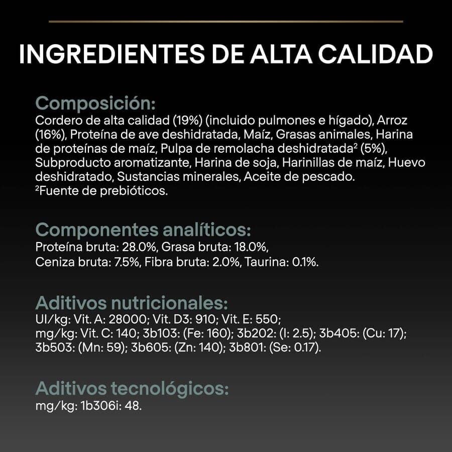 14 kg Pro Plan Adult Large Athletic Digesti&oacute;n Cordero pienso para perros, , large Imagen numero 3