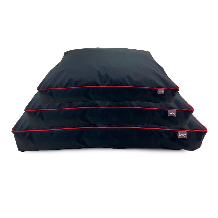 Leeby Colchoneta Waterproof Antipelo negra para perros, , large indicador imagen numero 1
