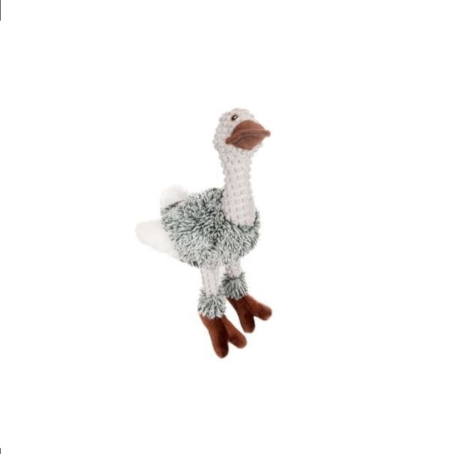 Flamingo Em&uacute; de Peluche Gris para perros, , large Imagen numero 1
