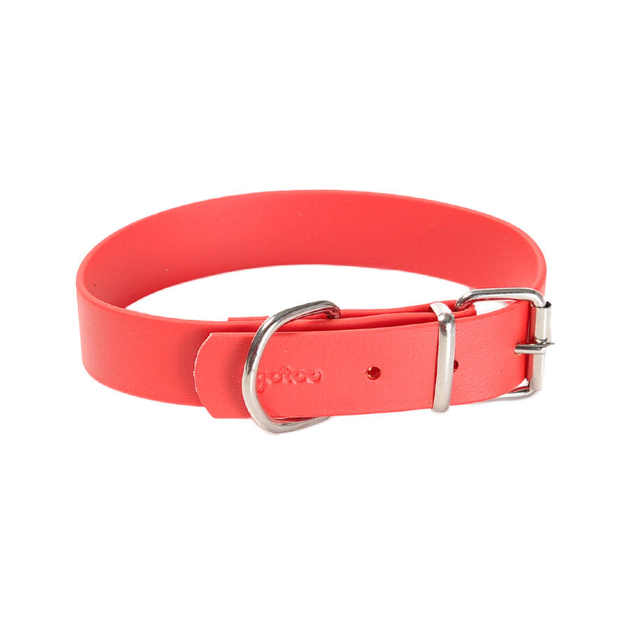 Gotoo Collar Biothane rojo para perros, , large indicador imagen numero 2