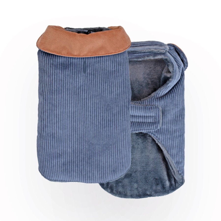 Outech Abrigo Estilo Aviador Rosa y Azul para perros, , large indicador imagen numero 2