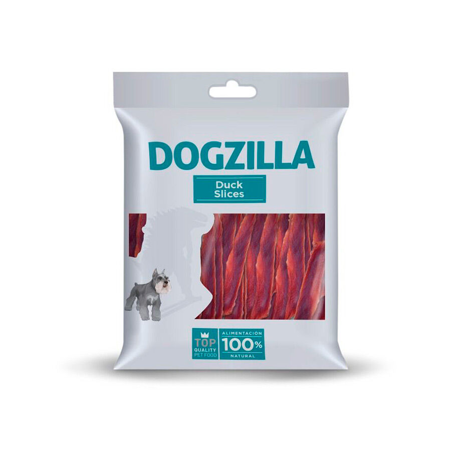 90 g Dogzilla L&aacute;minas de pato para perros, , large Imagen numero 1