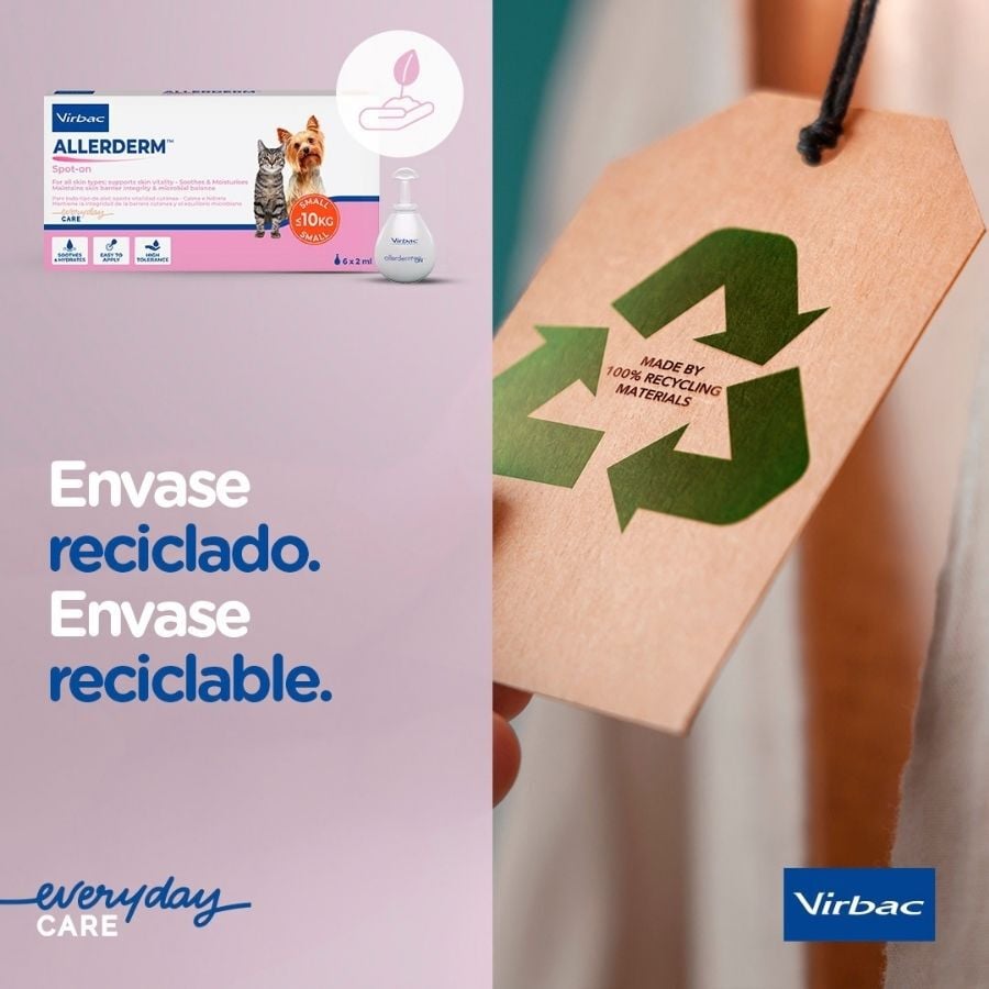 Virbac Allerderm spot on Pipetas dermatol&oacute;gicas para el cuidado de la piel Perros y Gatos., , large Imagen numero 5