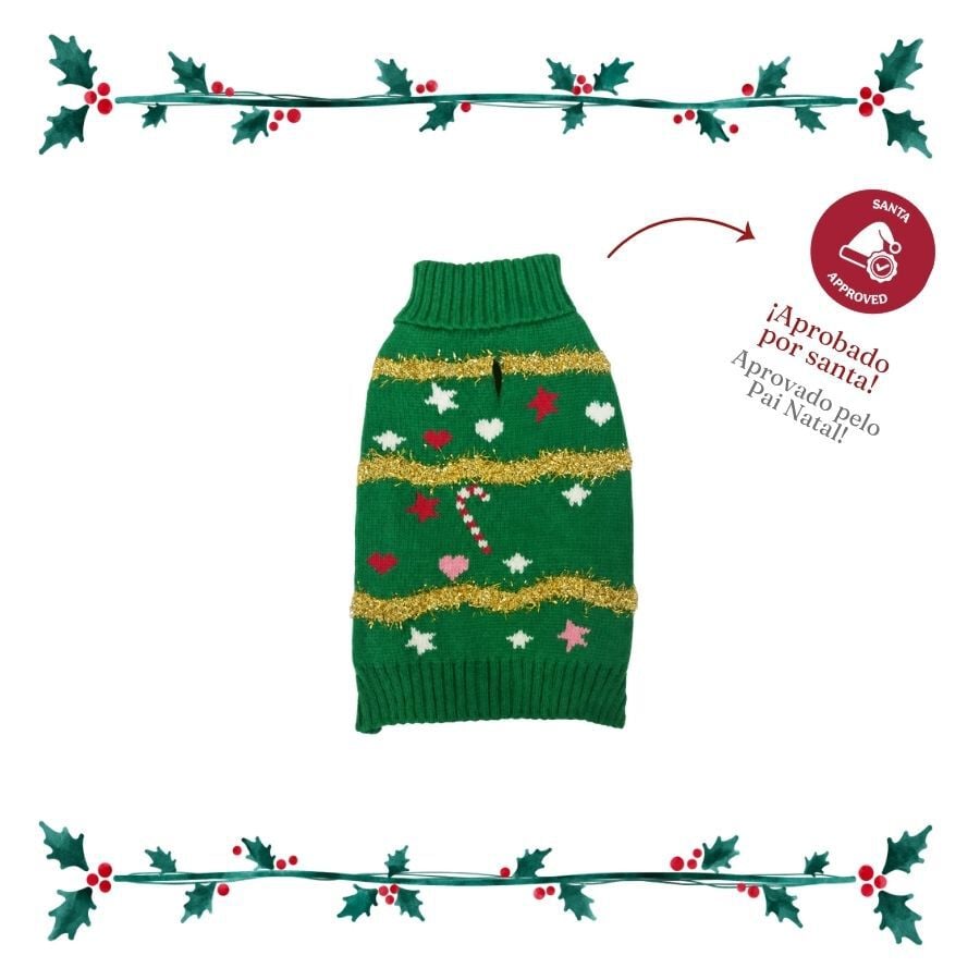 Wonder Christmas Jersey &Aacute;rbol Navidad para perros, , large indicador imagen numero 4