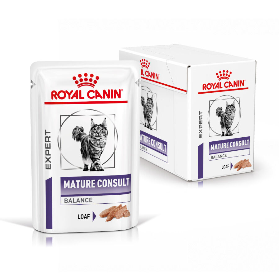 12 sobres x 85 g Royal Canin Mature Consult Balance Pat&eacute; sobre para gatos, , large Imagen numero 2