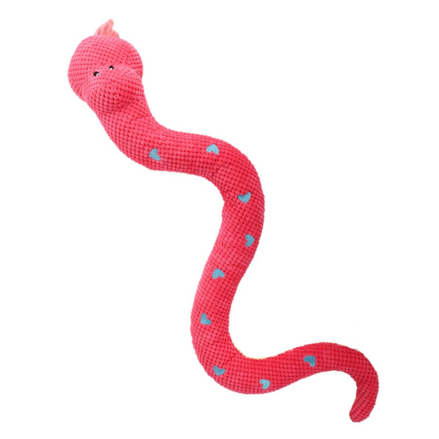 Tootoy! Giant Snake Cuddler Pink Peluche gigante para perros, , large Imagen numero 2