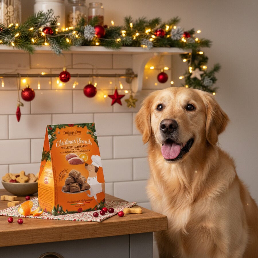 180 g DoggyeBag Galletas Navide&ntilde;as Pato para Perros, , large indicador imagen numero 2