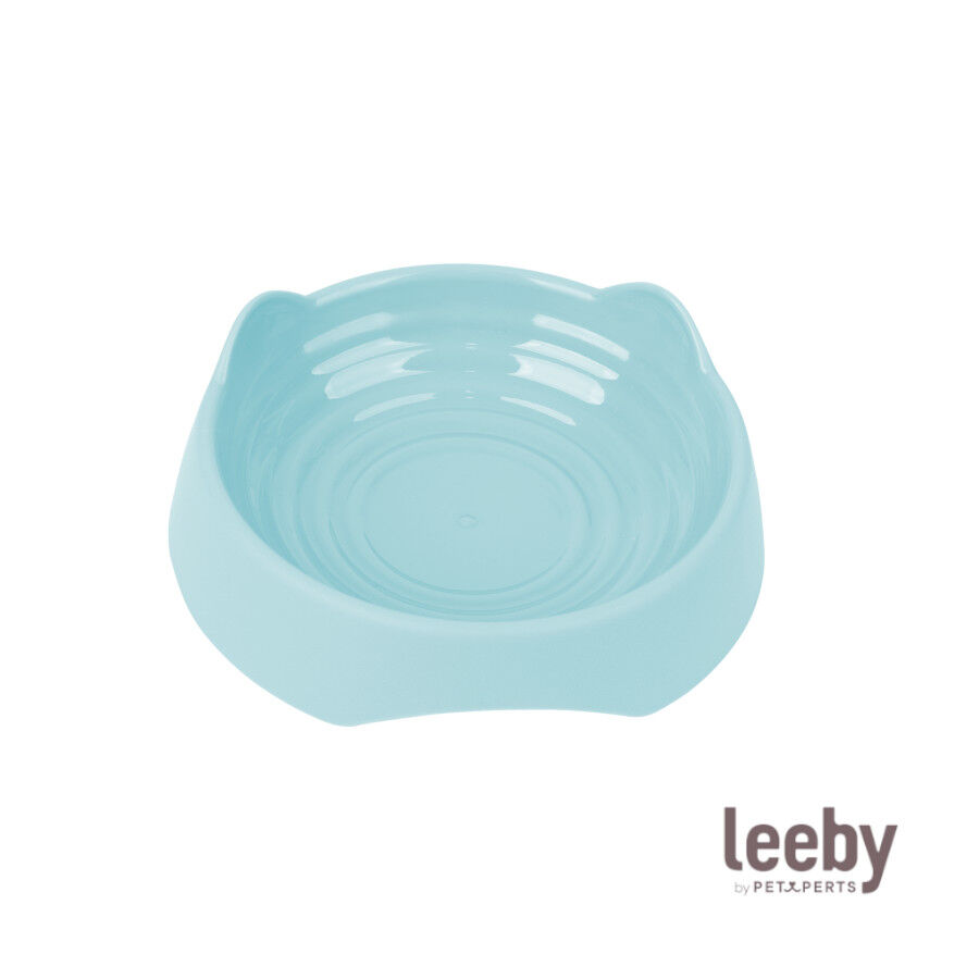 Leeby Comedero de Pl&aacute;stico Azul para gatos, , large indicador imagen numero 2