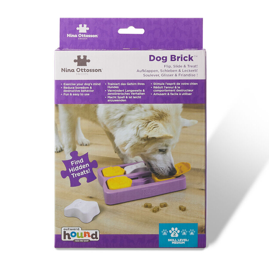 Outward Hound Brick Puzzle para perros, , large indicador imagen numero 7
