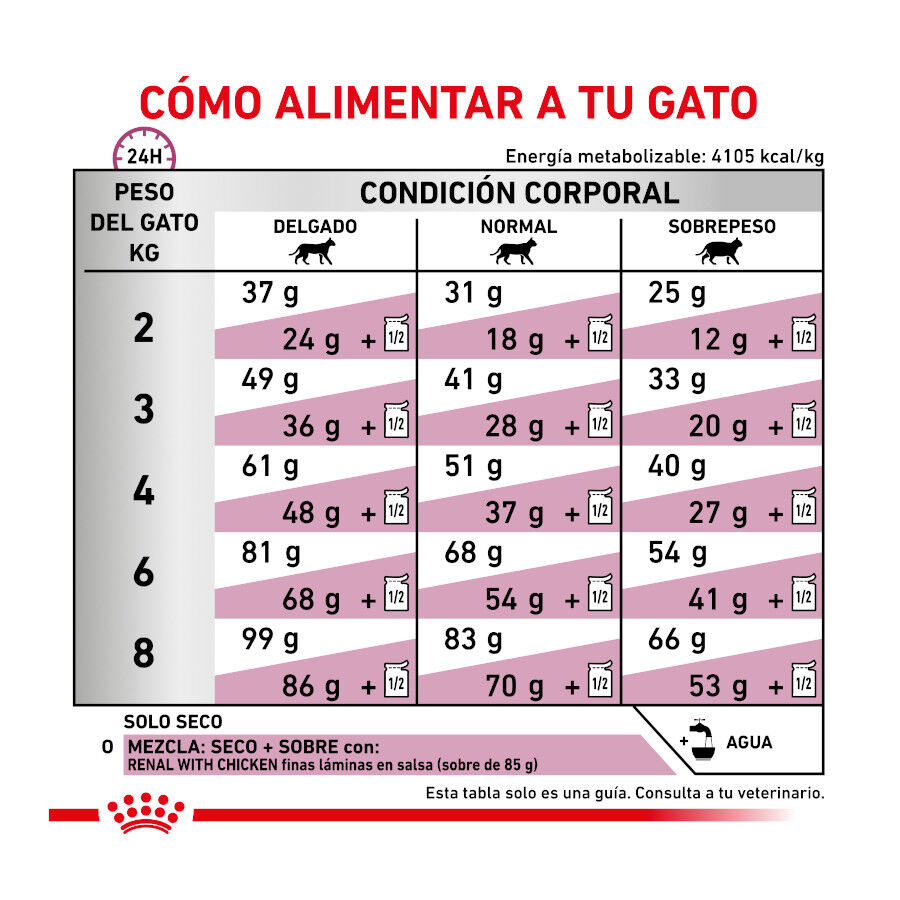 4 kg Royal Canin Veterinary Renal Select pienso para gatos, , large Imagen numero 6
