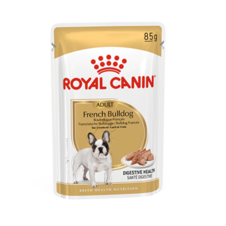 85 g Royal Canin Bulldog Franc&eacute;s Pat&eacute; Sobre para perros, , large Imagen numero 1