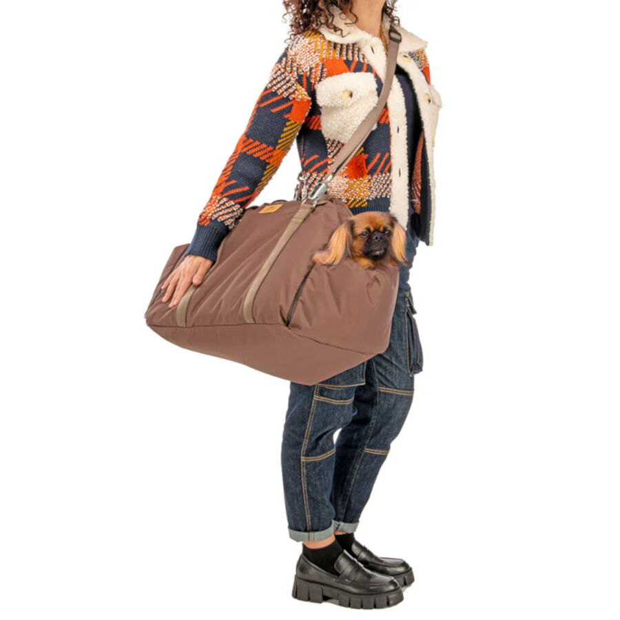 Ferplast Cruiser Marr&oacute;n Bolsa de Transporte para perros, , large indicador imagen numero 3