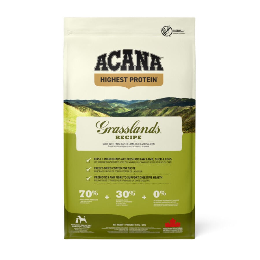 11.4 kg Acana Grasslands pienso para perros, , large Imagen numero 1
