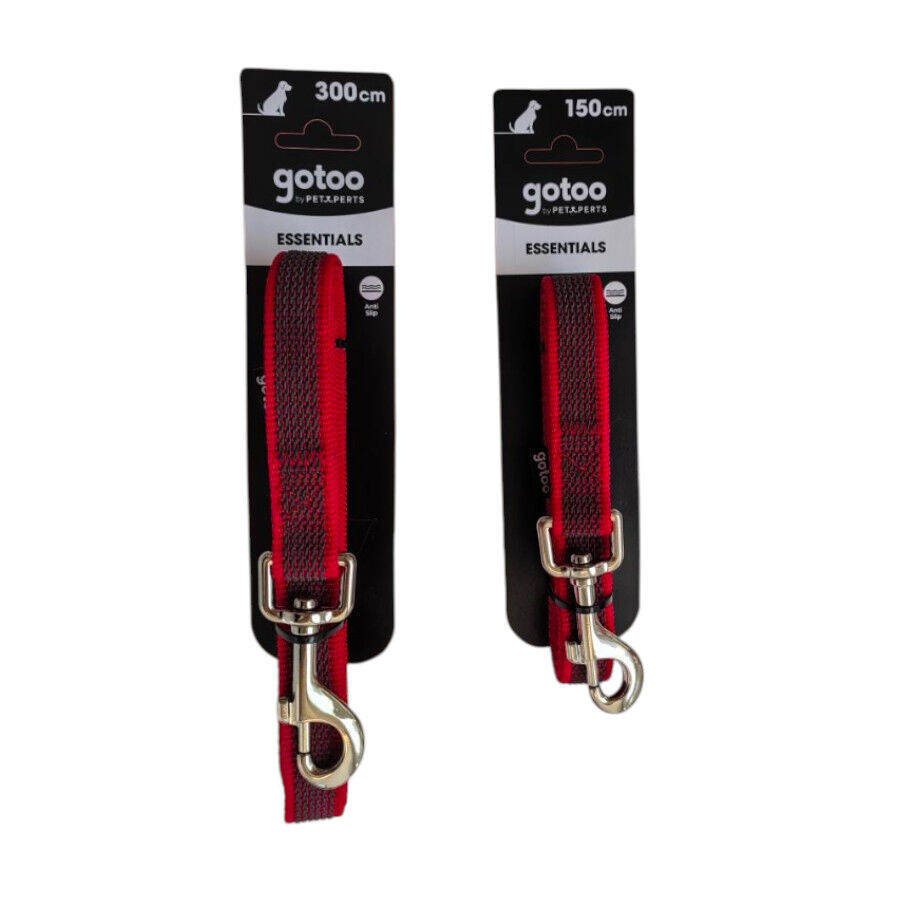 Gotoo Correa Antideslizante Roja para perros, , large indicador imagen numero 5