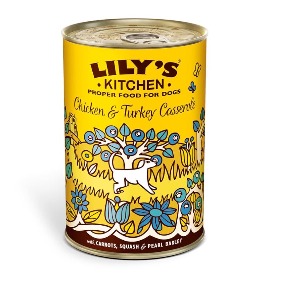 Lily's Kitchen pollo y pavo lata para perros