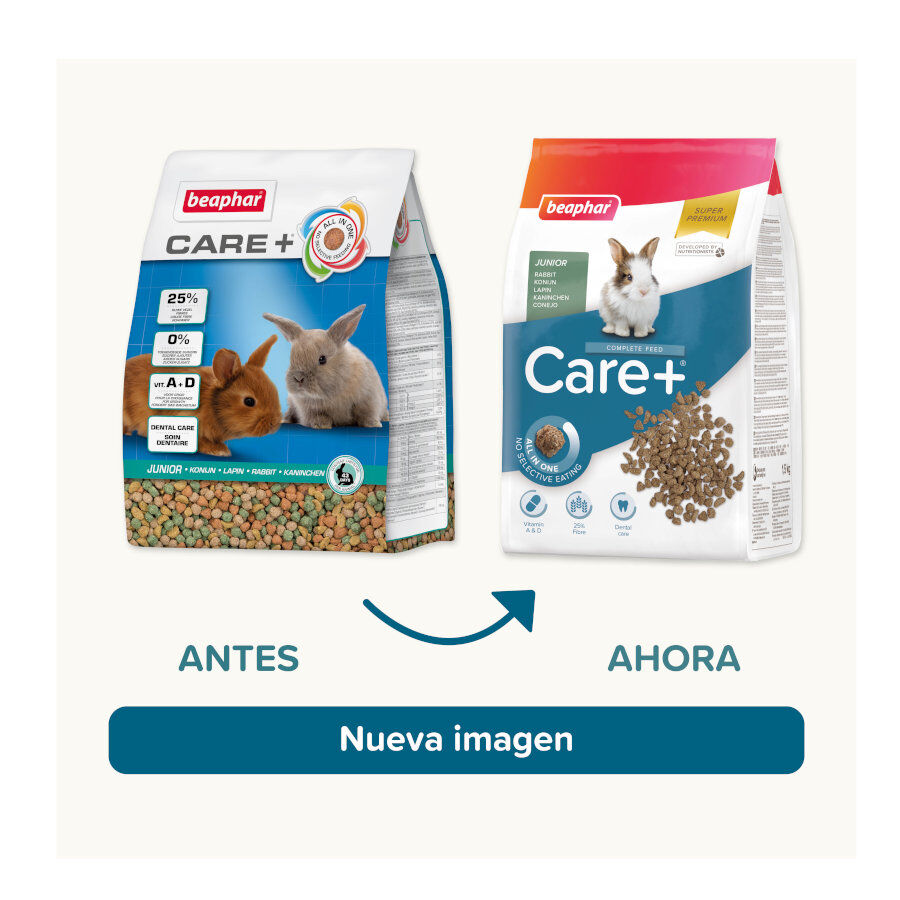 Beaphar Care + Junior Pienso para conejo junior, , large indicador imagen numero 2