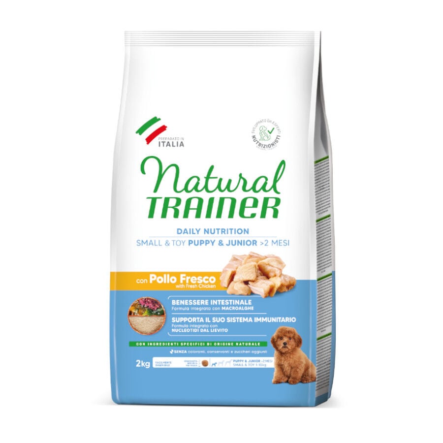 Natural Trainer Puppy/Junior&Mini/Toy Pollo pienso para perros