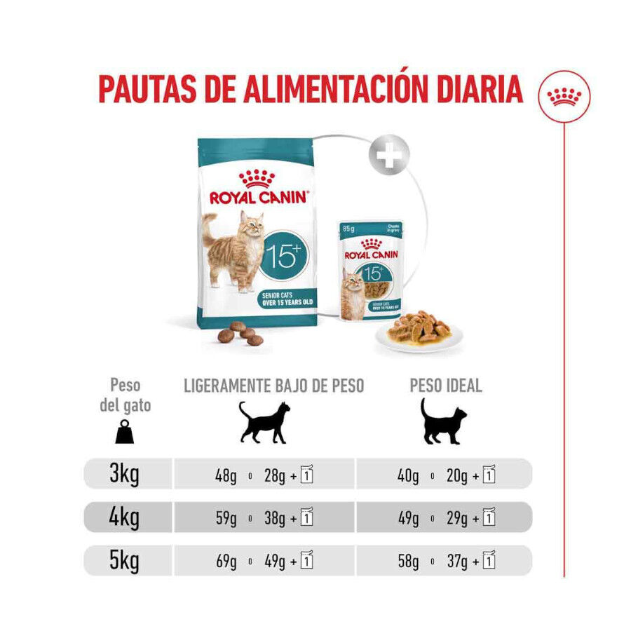 4 kg Royal Canin Ageing +15 pienso para gato senior&nbsp;, , large indicador imagen numero 8