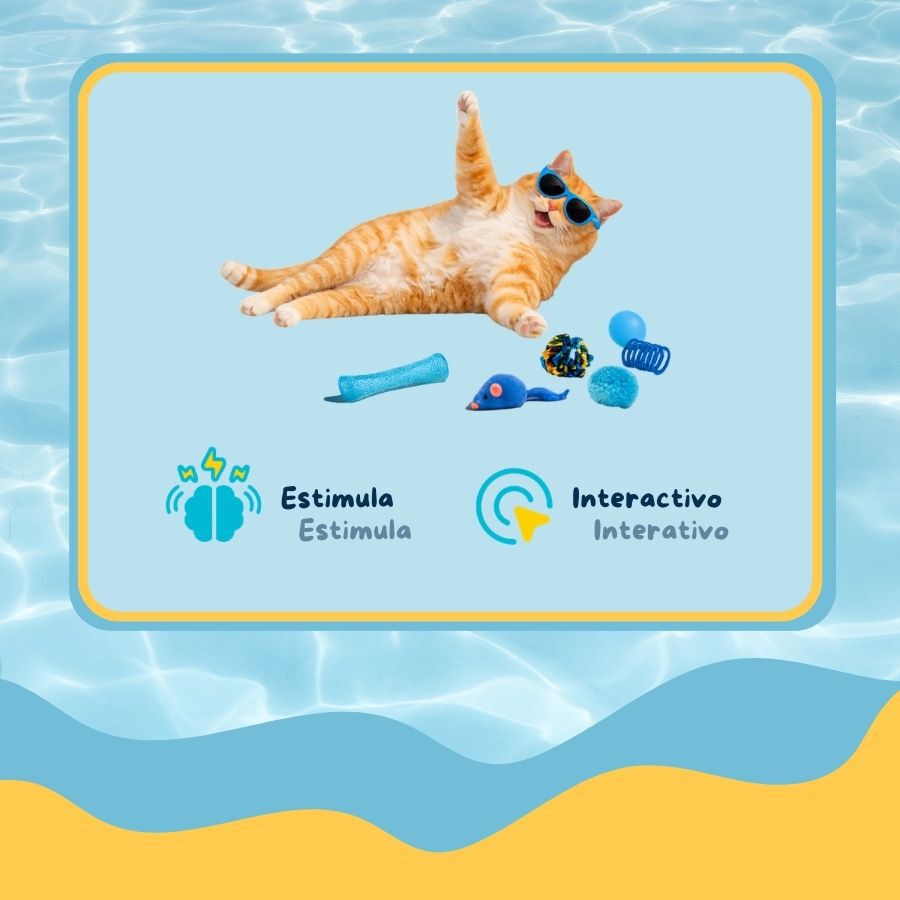 Summer Vibes Dolce Vita Set Juguetes para gatos, , large Imagen numero 3