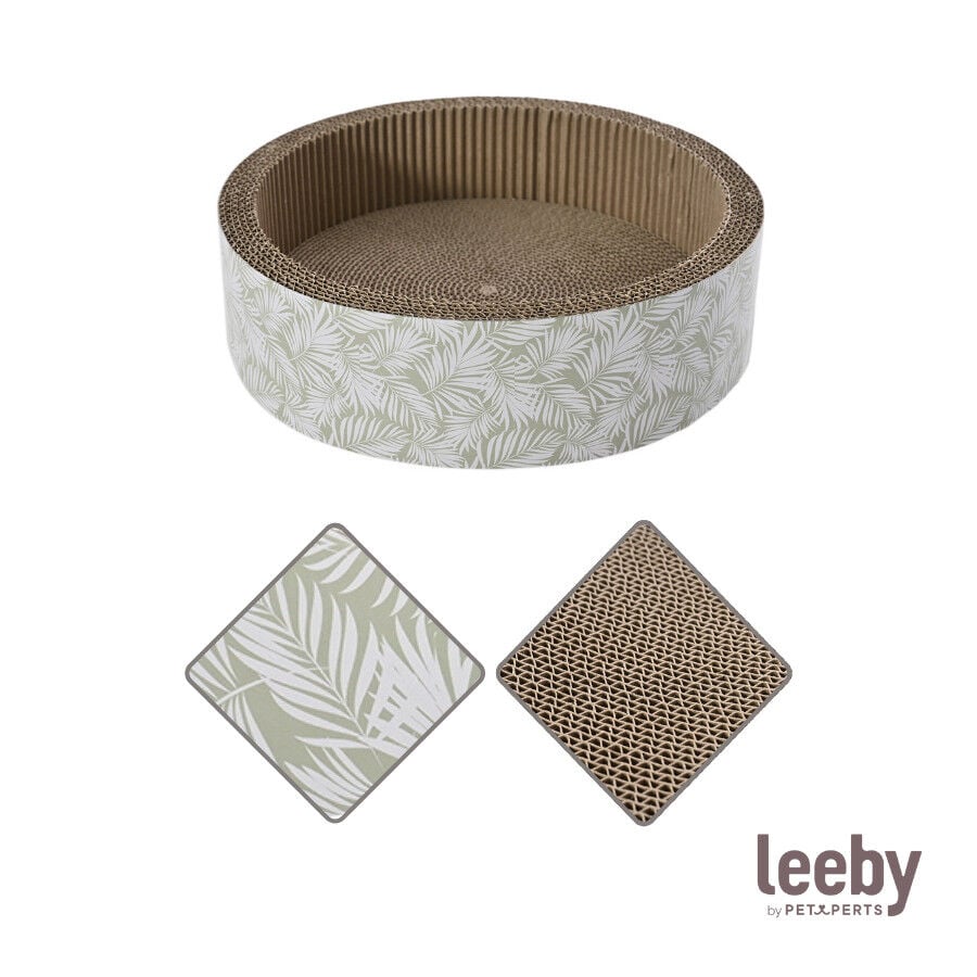 Leeby Domingo cama rascador de cart&oacute;n con estampado para gatos, , large Imagen numero 7