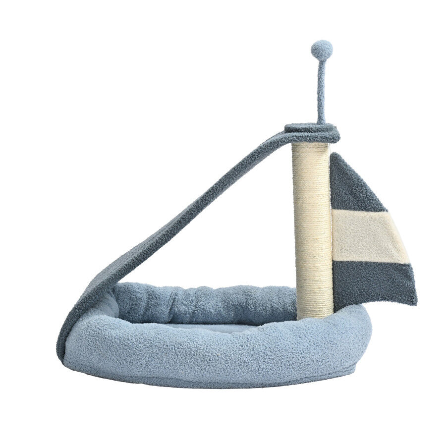 Leeby Koko rascador con cama y juguete para gatitos, , large indicador imagen numero 4
