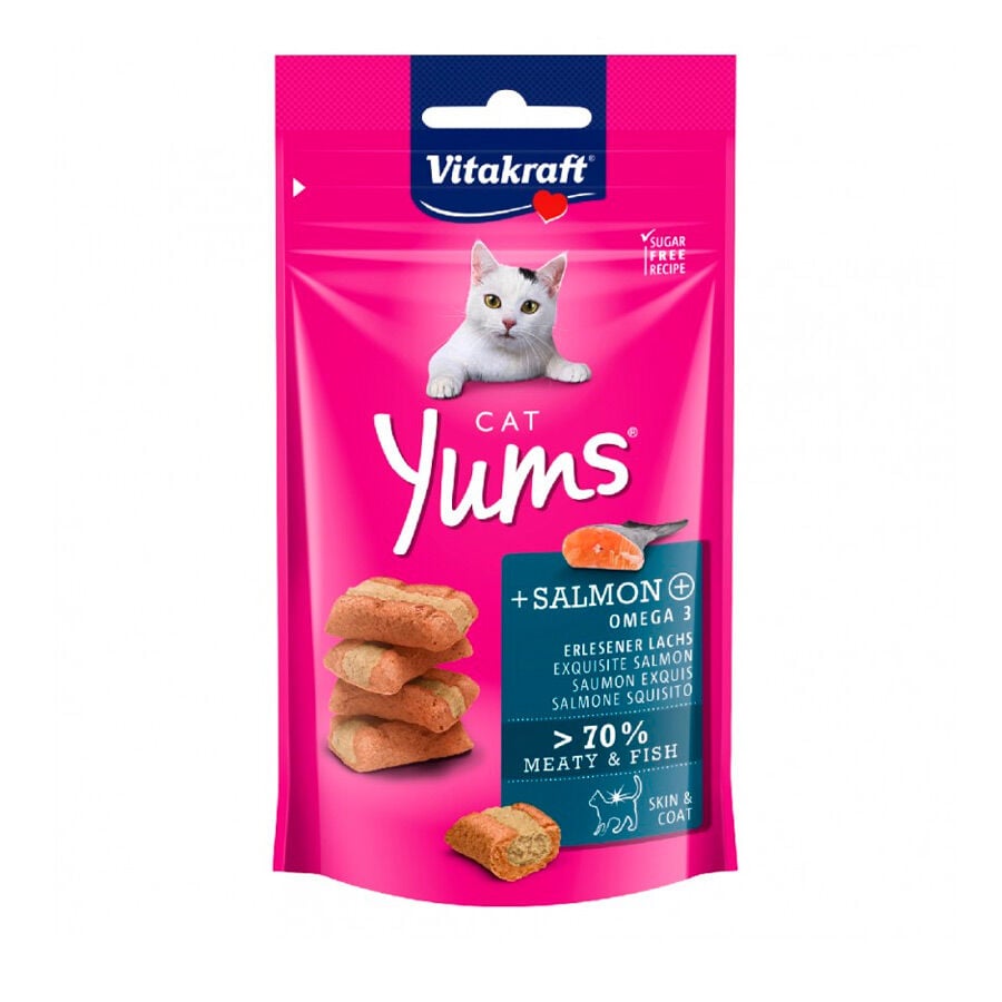 Vitakraft  Cat Yums Bocaditos de Salm&oacute;n para gatos