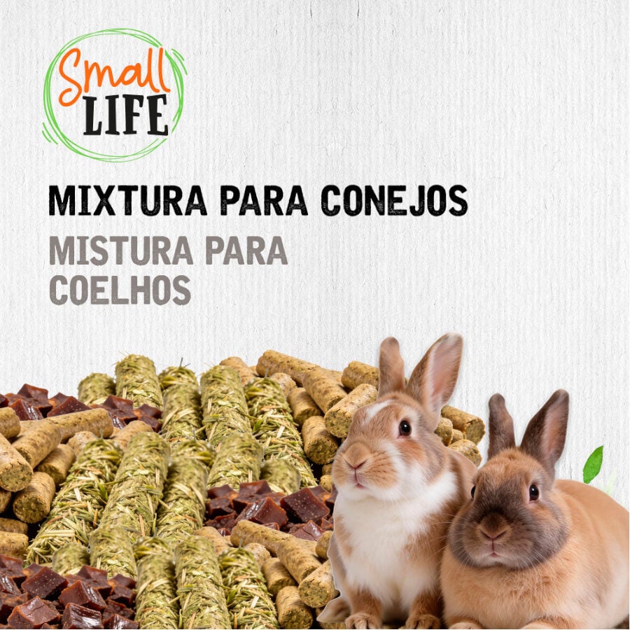 3.3 kg Small Life Mixtura Cubos para conejos, , large indicador imagen numero 3