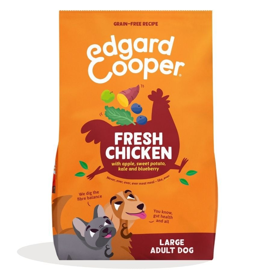 Edgard & Cooper Adult Pollo pienso para perros grandes