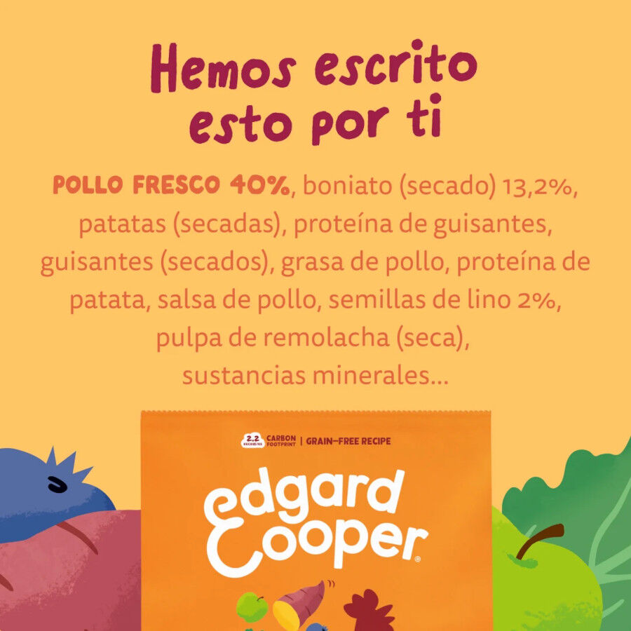 3 kg Edgard & Cooper Pienso Pollo para perros adultos mini, , large indicador imagen numero 7